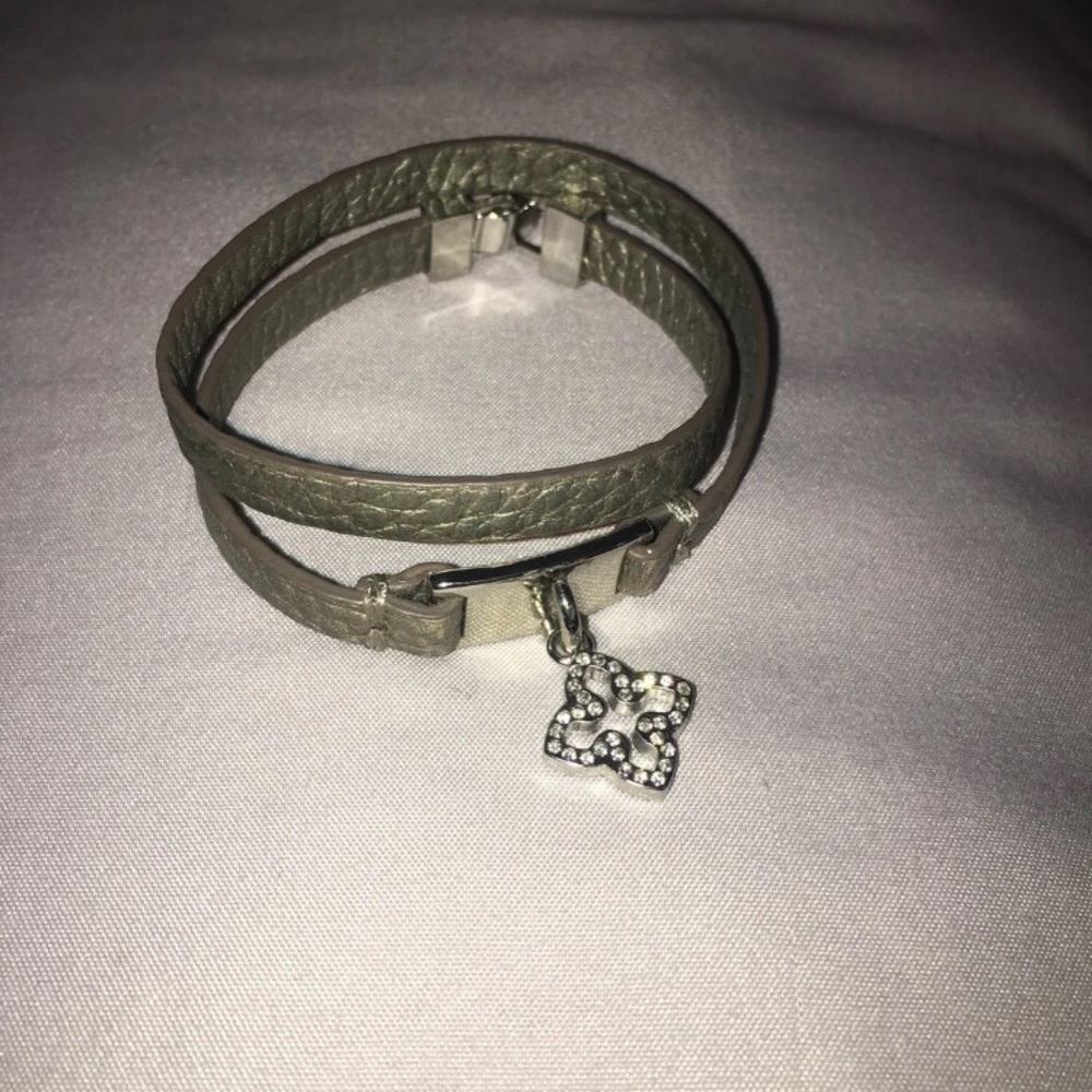 Leather wrap bracelet